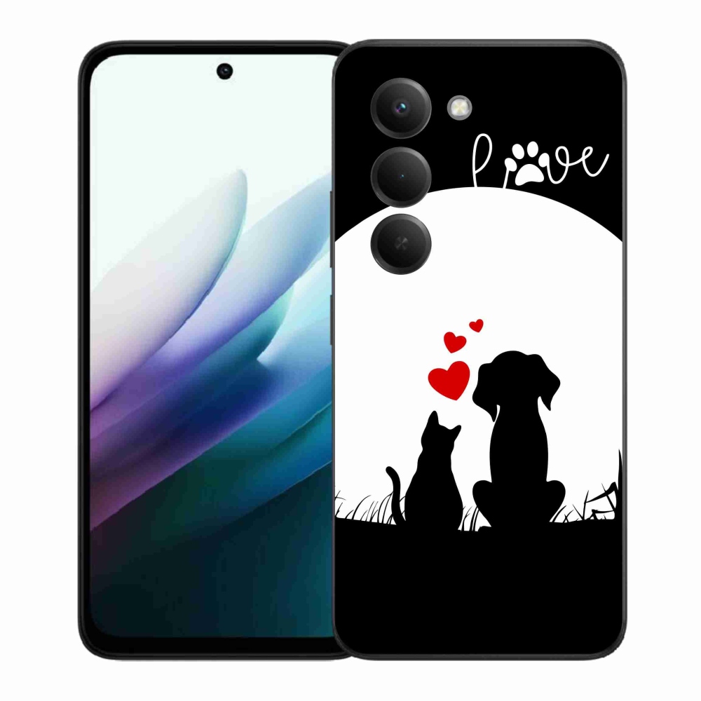 Gélový kryt mmCase na Xiaomi Redmi 15 4G/5G (171mm) - zvieracia láska