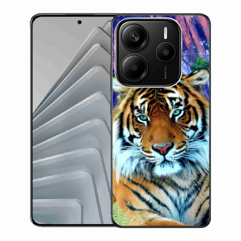 Gélový kryt mmCase na Xiaomi Redmi Note 14 5G - tygr