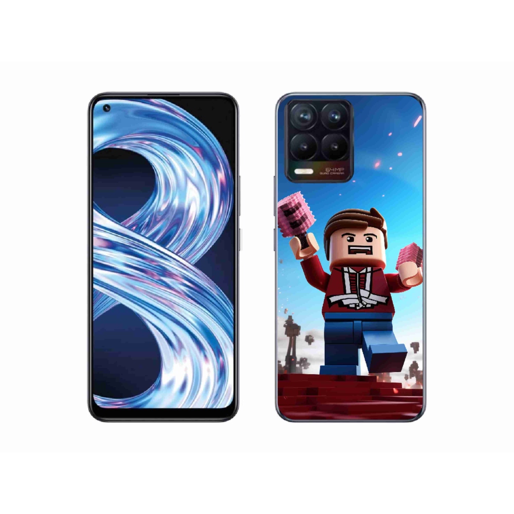 Gélový kryt mmCase na Realme 8 Pro - roblox 2