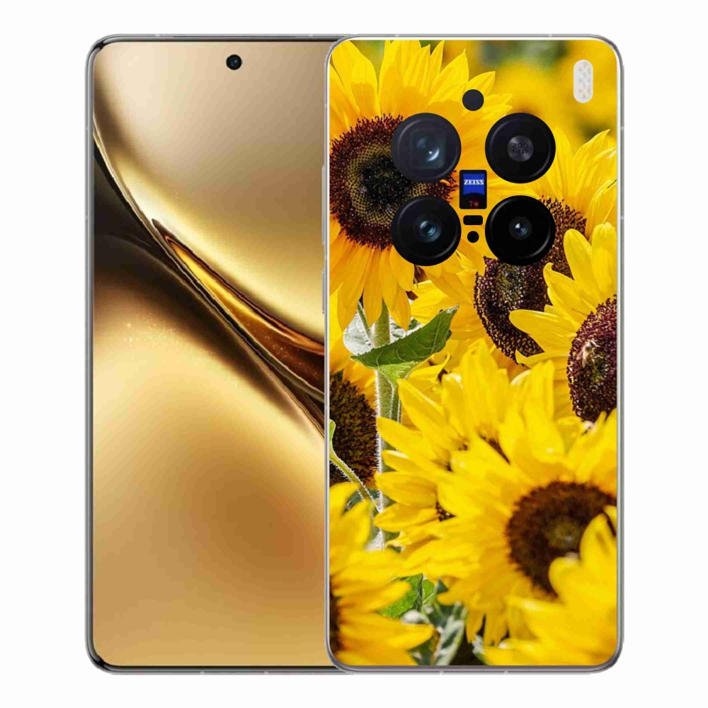 Gélový kryt mmCase na Vivo X200 Pro 5G - slnečnica