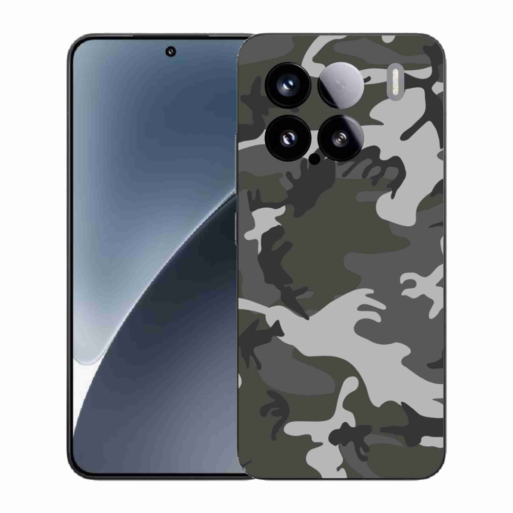 Gélový kryt mmCase na Xiaomi 15 - maskáčový vzor