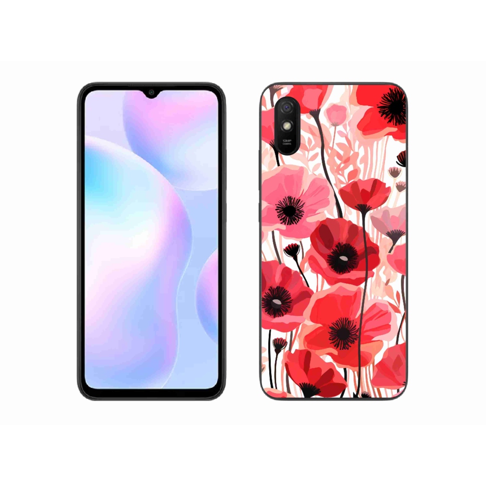 Gélový kryt mmCase na Xiaomi Redmi 9A - vlčí mak 1