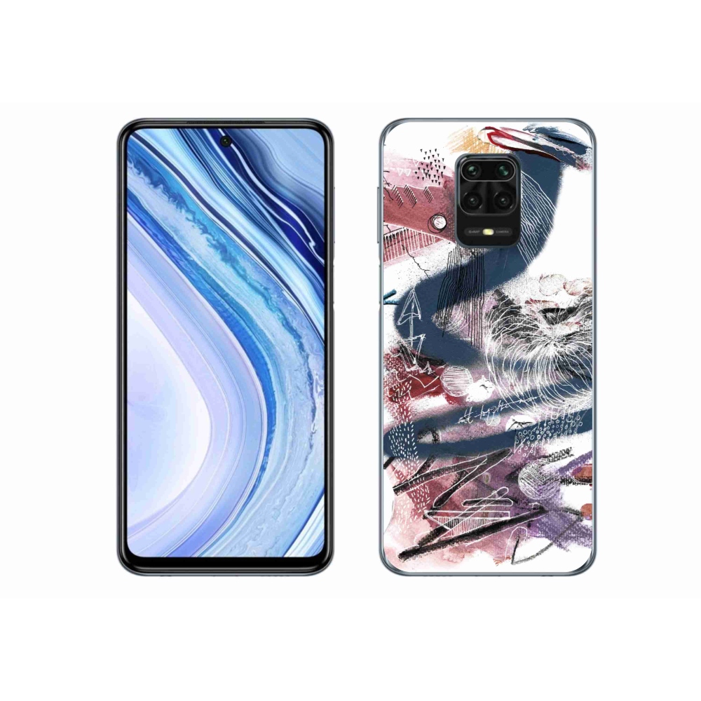 Gélový kryt mmCase na Xiaomi Redmi Note 9S - abstraktný motív 28