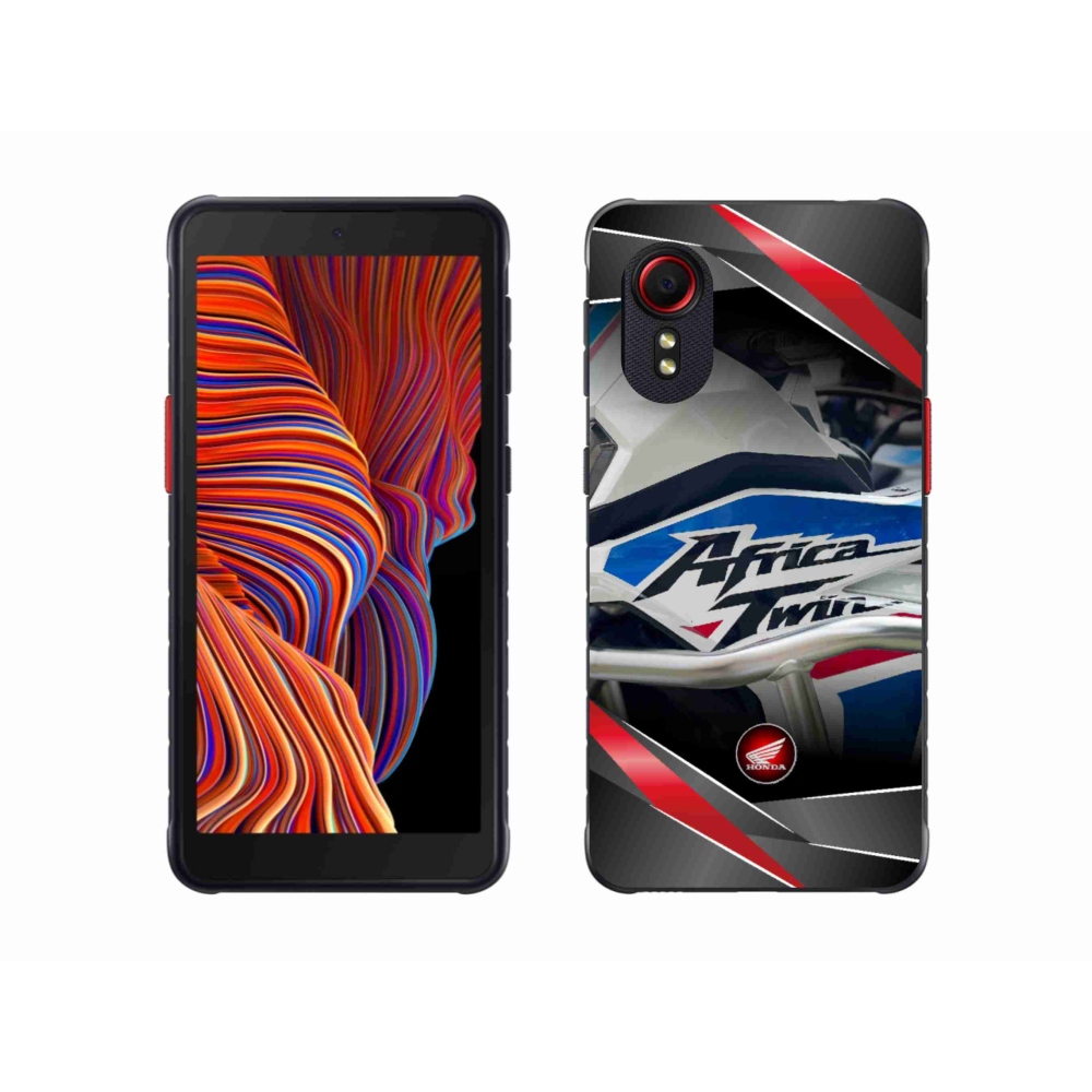 Gélový kryt mmCase na Samsung Galaxy Xcover 5 - motorka honda