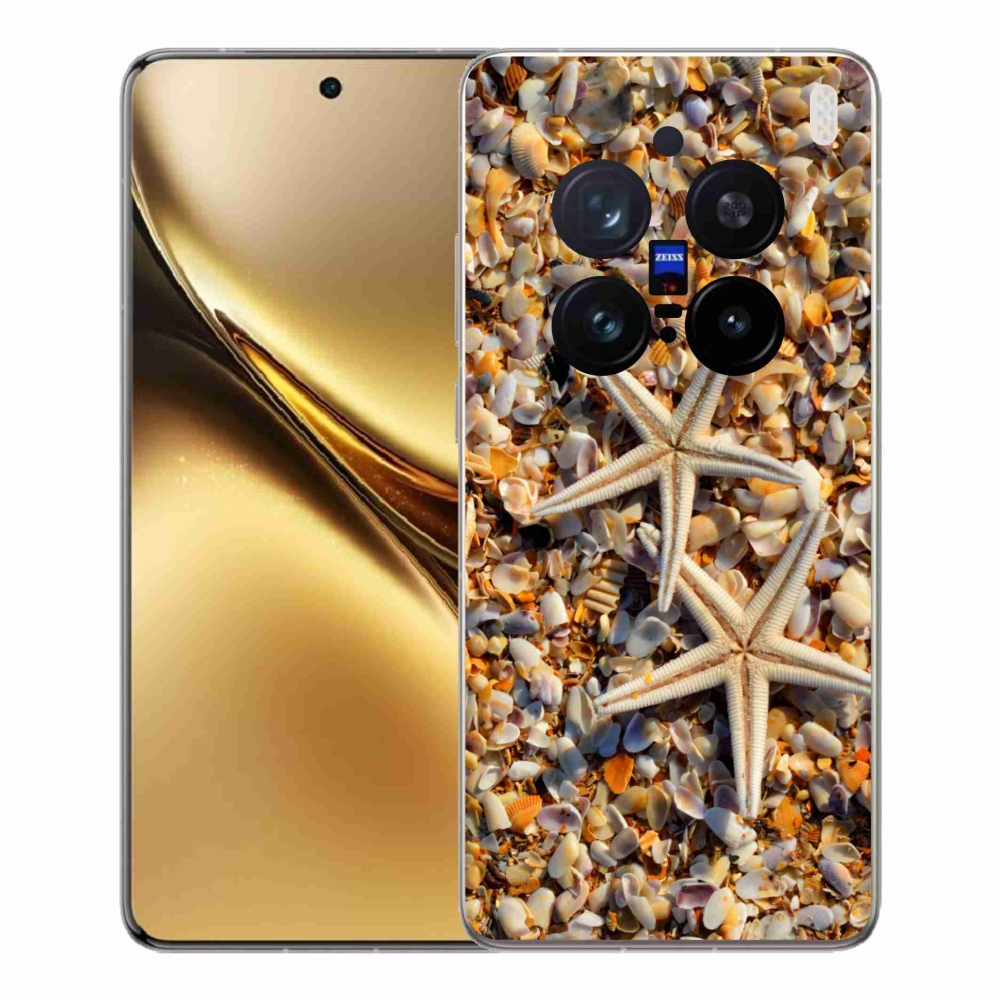 Gélový kryt mmCase na Vivo X200 Pro 5G - morské hviezdice