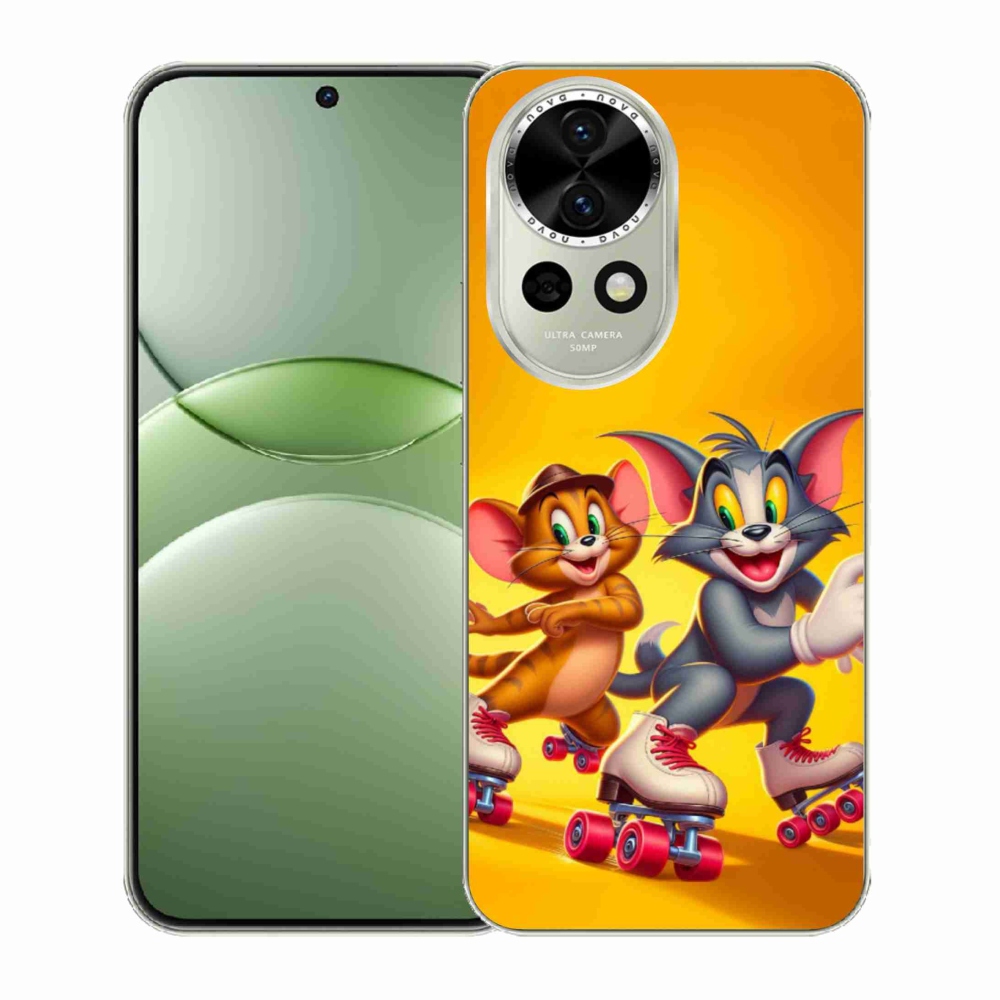 Gélový kryt mmCase na Huawei Nova 13 5G - tom a jerry