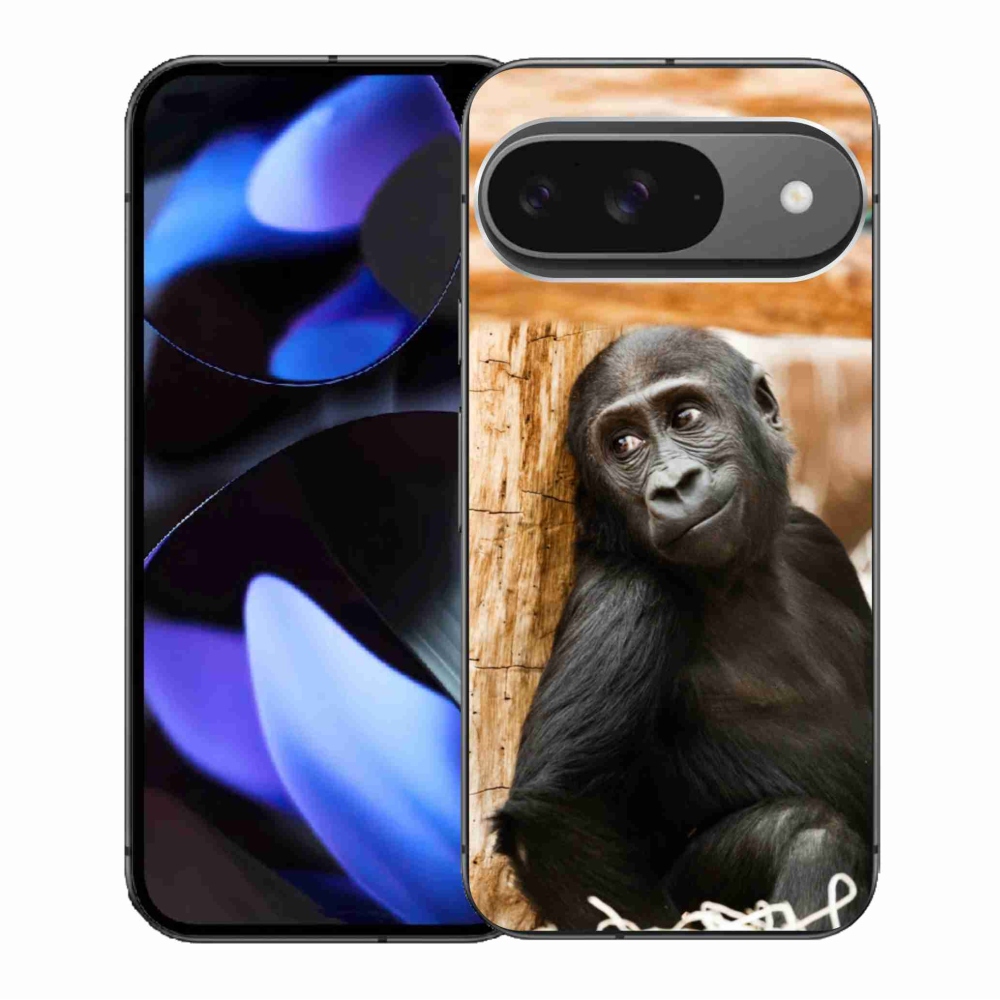 Gélový kryt mmCase na Google Pixel 9/9 Pro - gorila