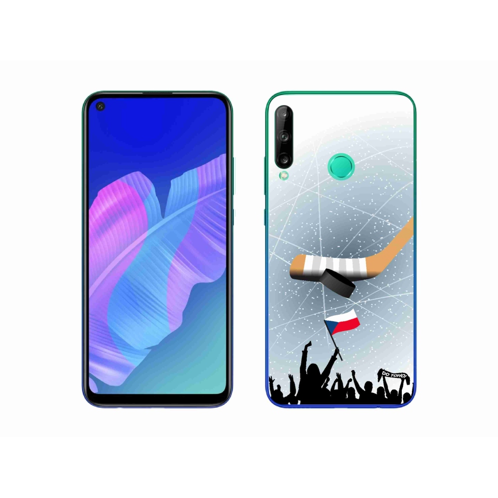 Gélový kryt mmCase na Huawei P40 Lite E - fanúšikovia hokeja