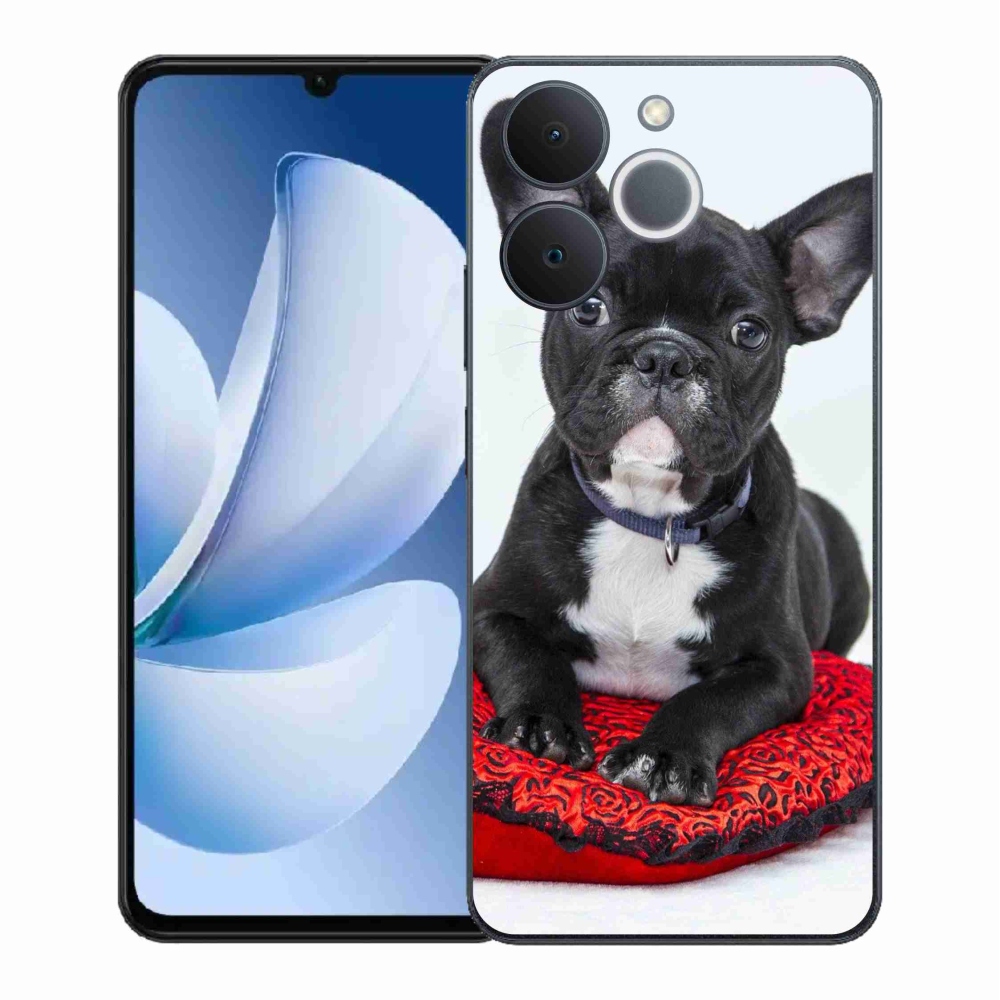Gélový kryt mmCase na Realme Note 70T - buldog