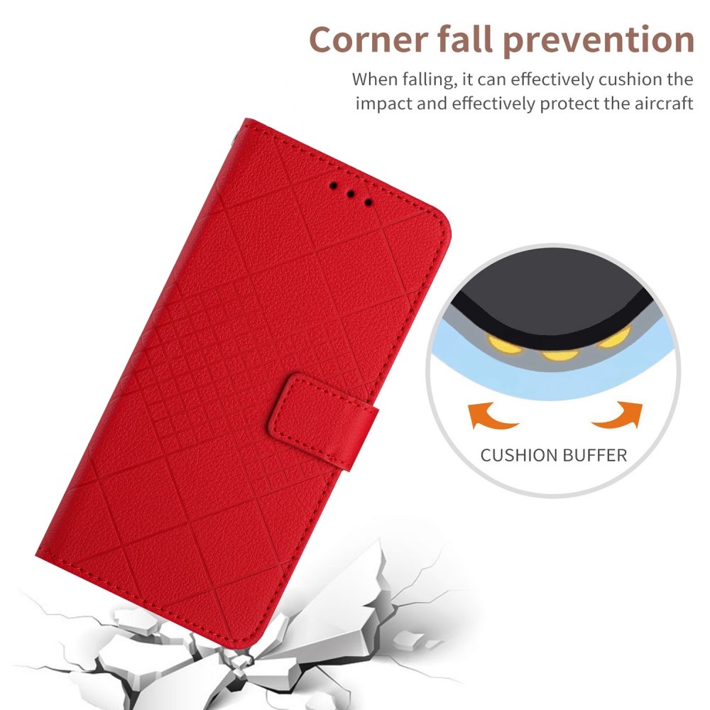 Folio knižkové púzdro na Xiaomi Redmi A5 - červené