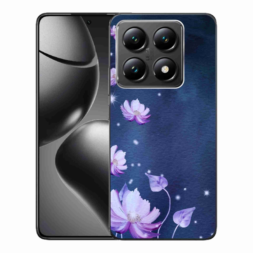 Gélový obal mmCase na Xiaomi 14T - padajúce kvety