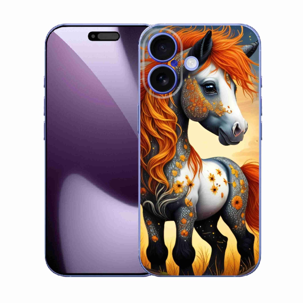 Gélový kryt mmCase na iPhone 17 - farebný poník