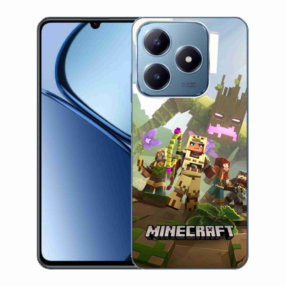 Gélový kryt mmCase na Realme C63 - minecraft 1