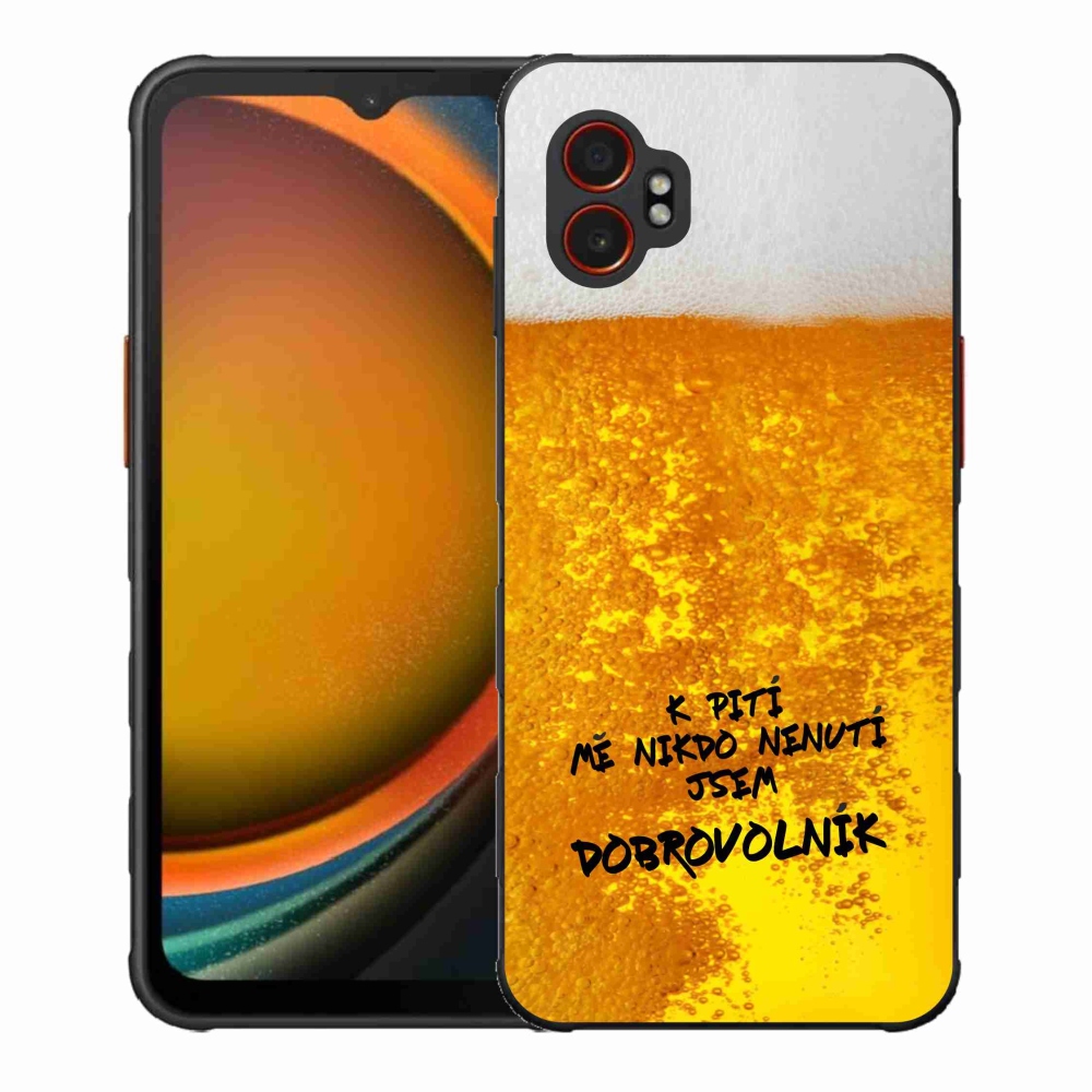 Gélový kryt mmCase na Samsung Galaxy Xcover 7 Pro - pivný motív 4