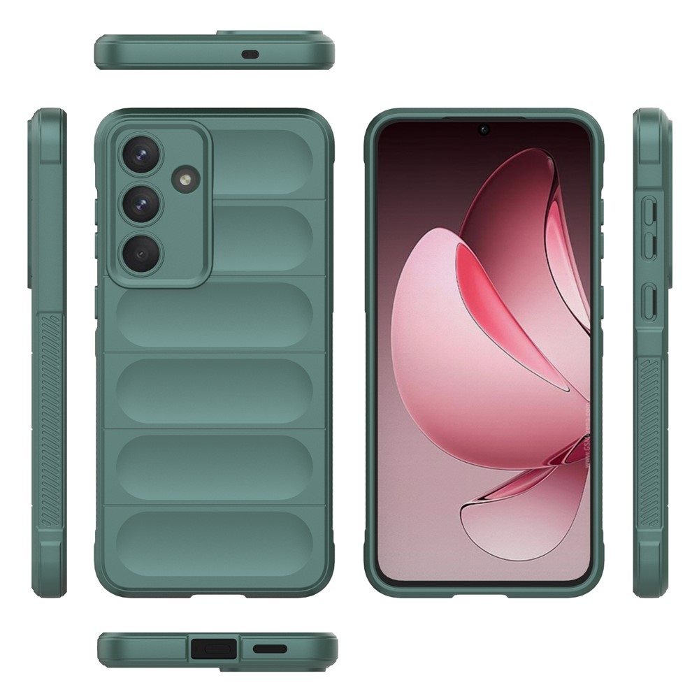Rugg odolný gélový obal na Samsung Galaxy S25 FE - zelený