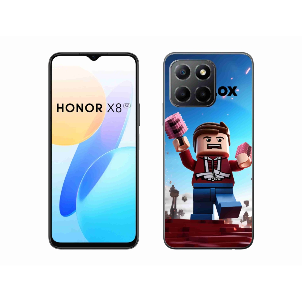 Gélový kryt mmCase na Honor X8 5G/Honor 70 Lite 5G - roblox 2