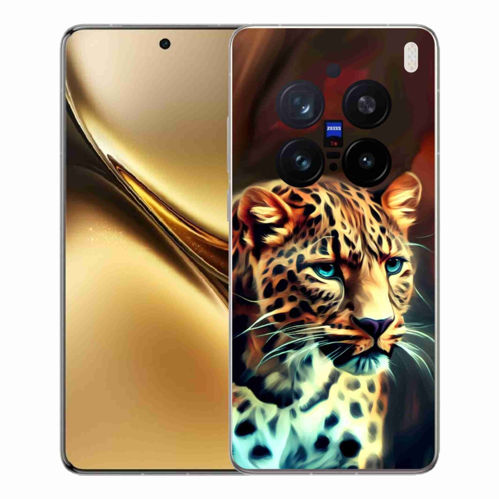 Gélový kryt mmCase na Vivo X200 Pro 5G - leopard