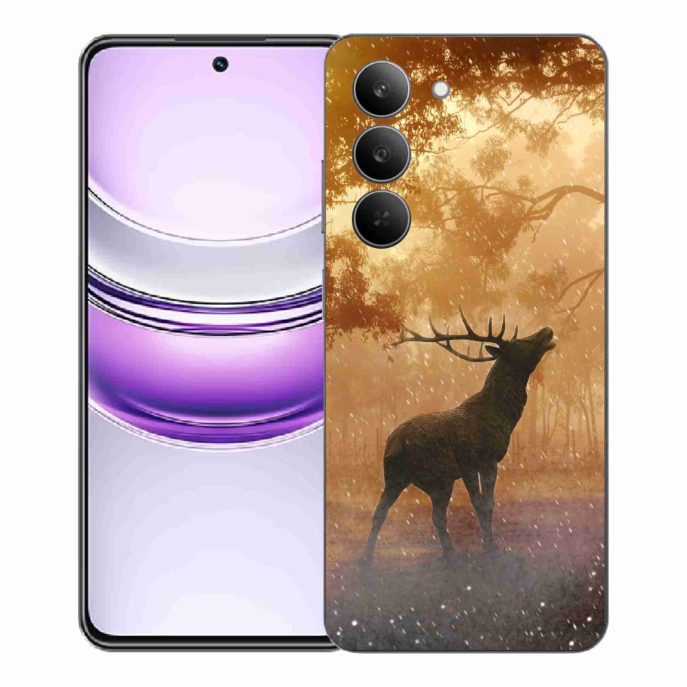 Gélový kryt mmCase na Realme 14x 5G - jeleň v ruji