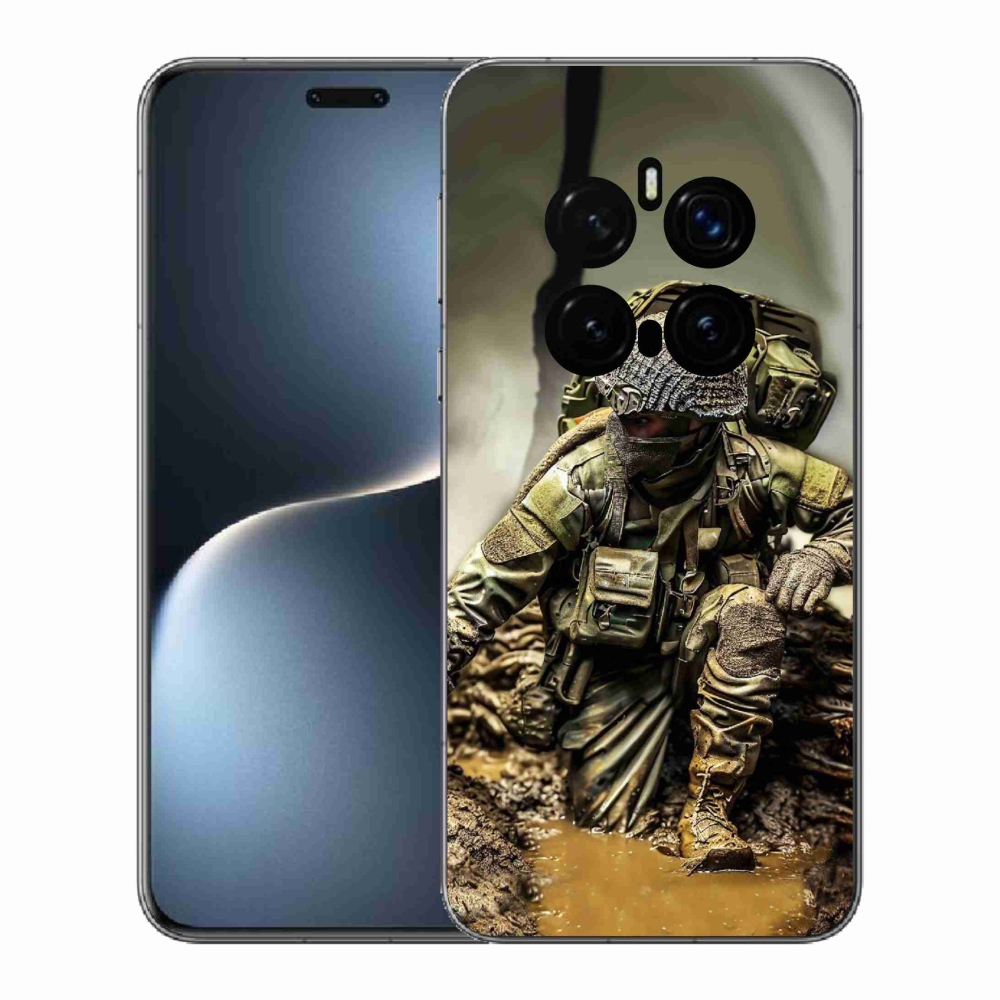 Gélový kryt mmCase na Honor Magic 7 Pro 5G - vojak