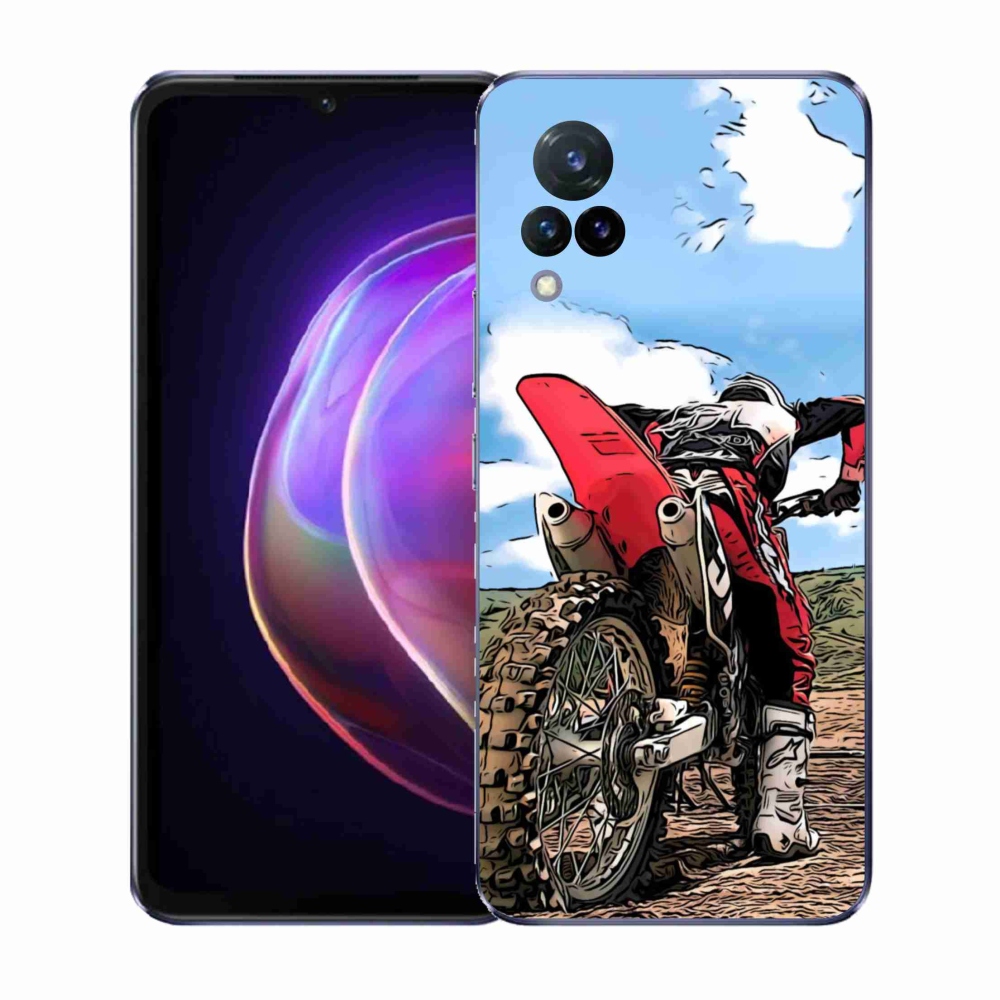 Gélový kryt mmCase na Vivo V21 4G/5G - moto