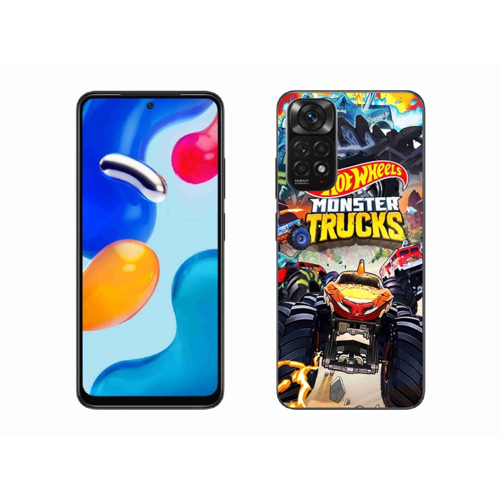 Gélový kryt mmCase na Xiaomi Redmi Note 11 4G - hot wheels 2