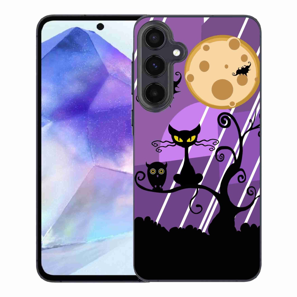 Gélový kryt mmCase na Samsung Galaxy A55 5G - halloween