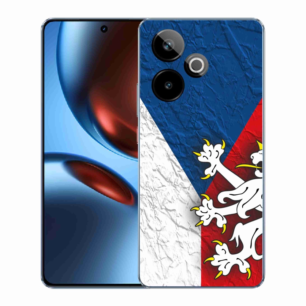 Gélový kryt mmCase na Realme GT 7 5G/GT 7T 5G - česká vlajka 1