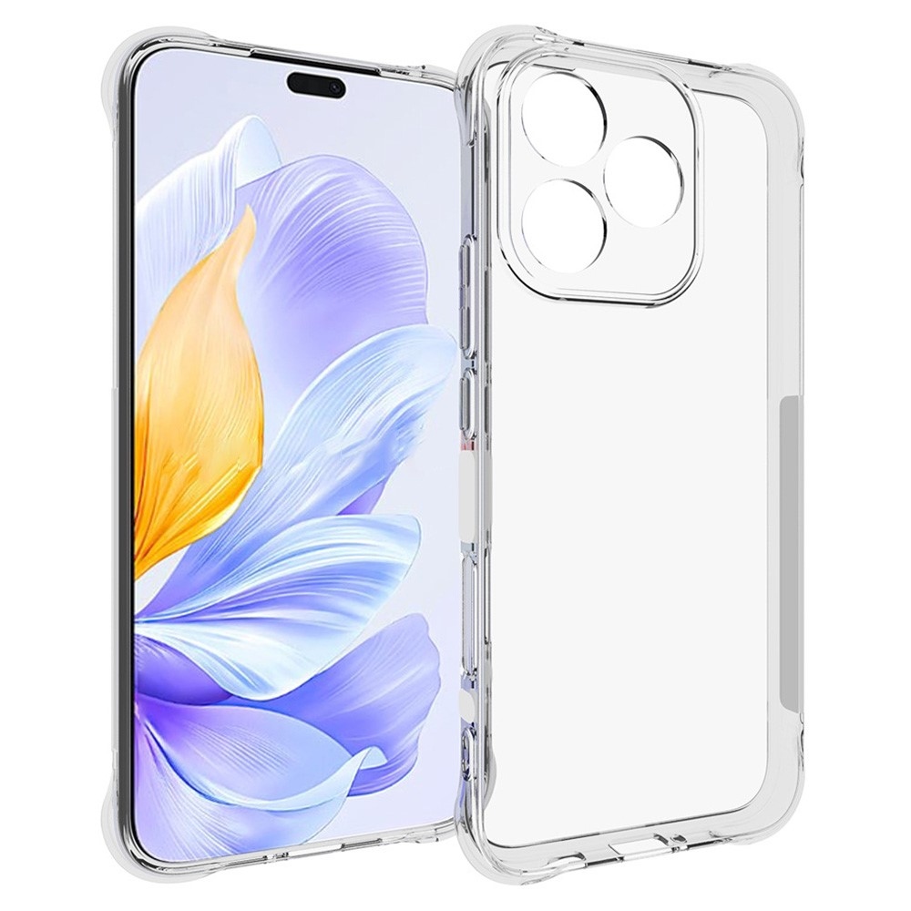 Priehľadný gélový obal s vystuženými rohmi na Honor 400 Lite