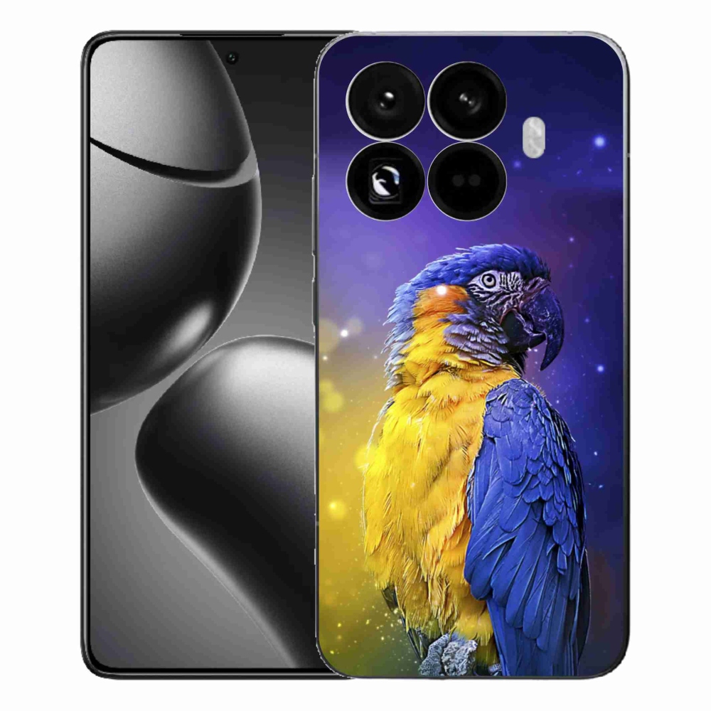 Gélový kryt mmCase na Xiaomi 15T Pro - papagáj ara 1