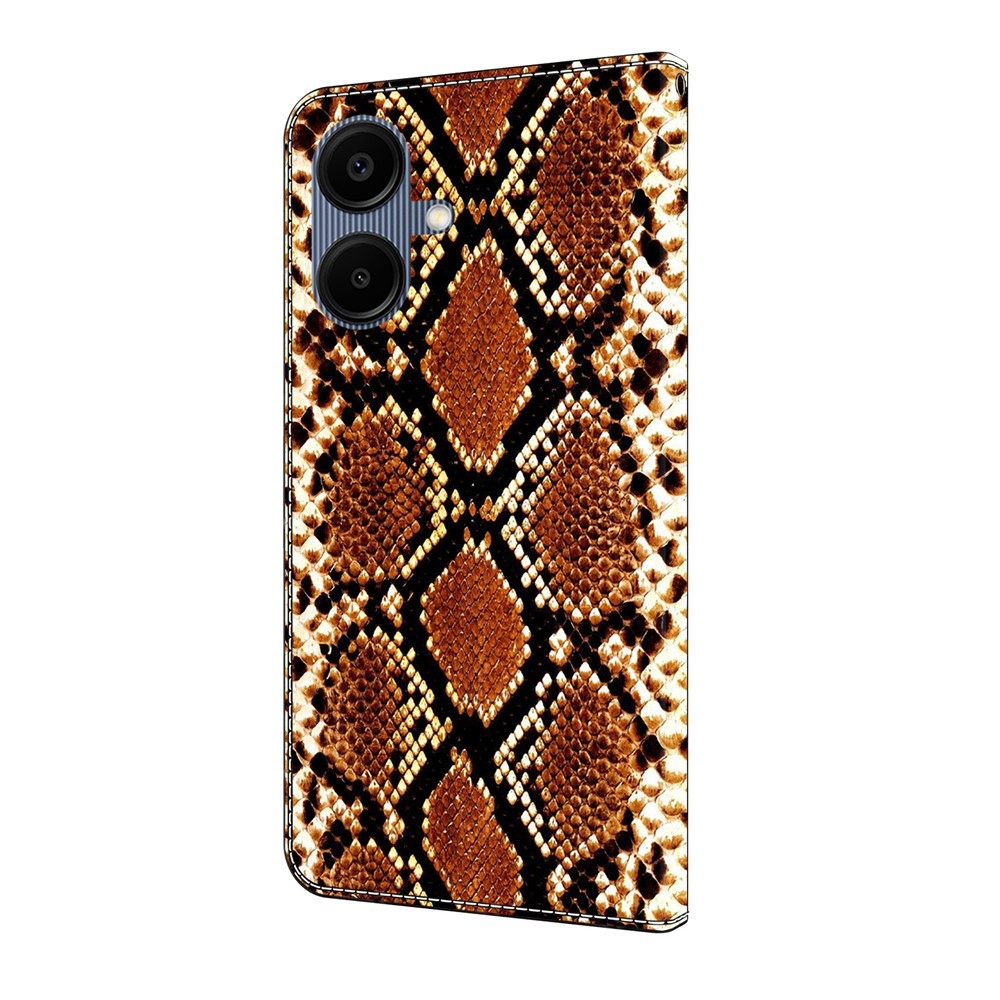Smooth knižkové púzdro na Samsung Galaxy A07 4G - hadí vzor