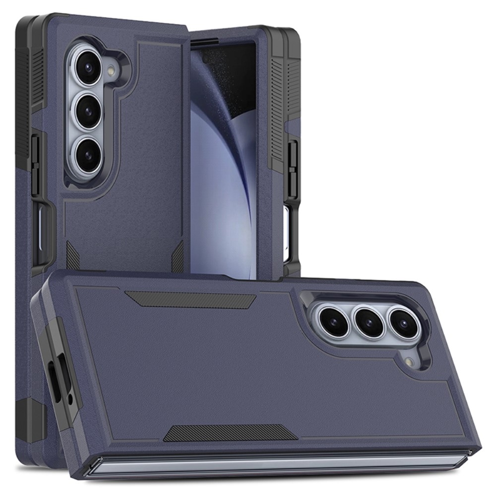 Case plastový kryt na Samsung Galaxy Z Fold6 5G - tmavomodrý