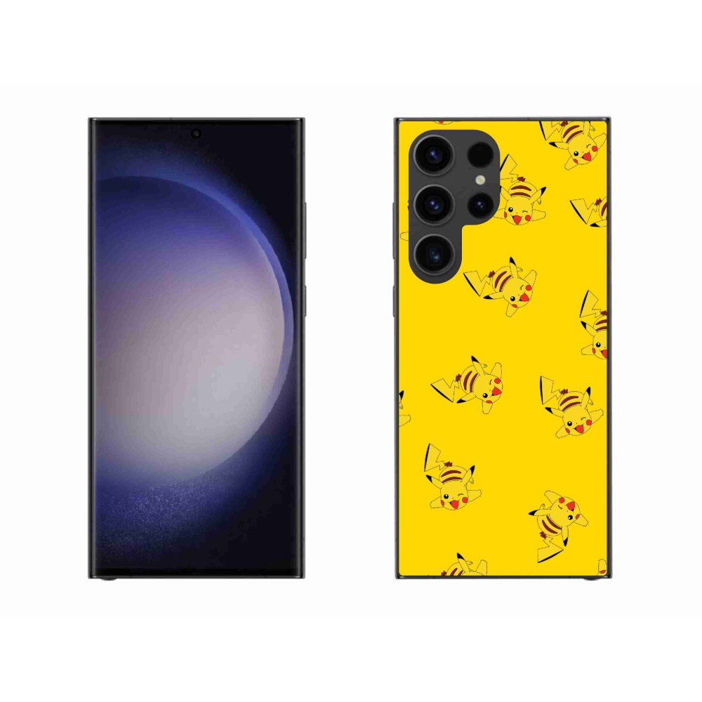 Gélový kryt mmCase na Samsung Galaxy S23 Ultra 5G - pikachu