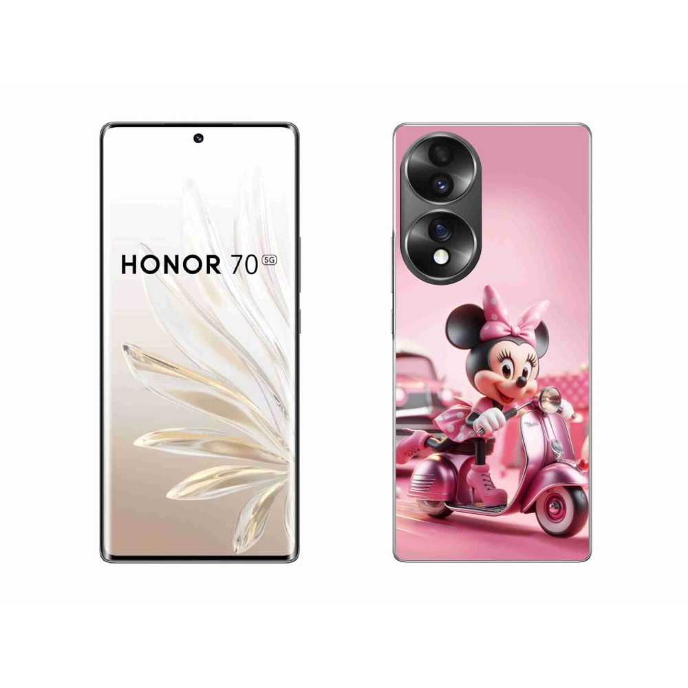 Gélový kryt mmCase na Honor 70 - minnie 1