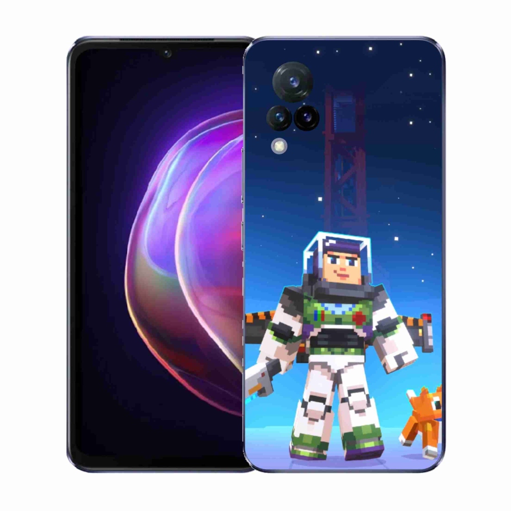 Gélový kryt mmCase na Vivo V21 4G/5G - minecraft 2
