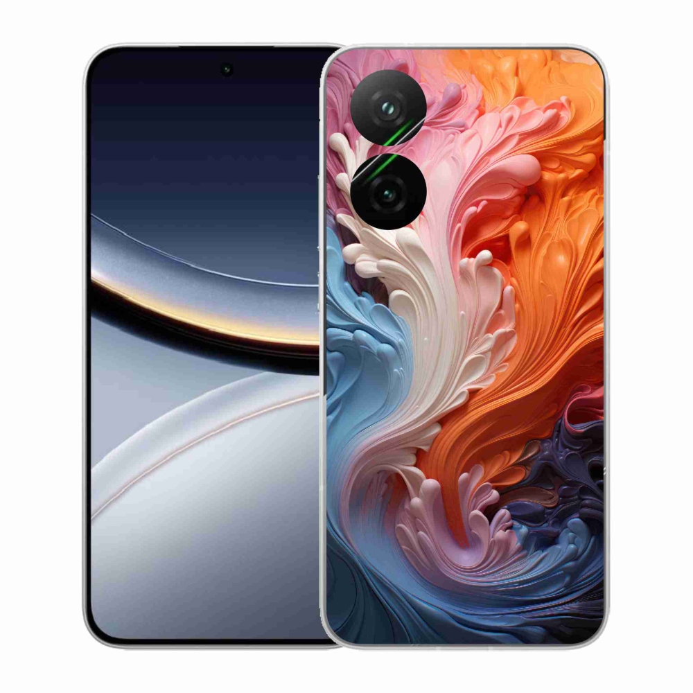 Gélový kryt mmCase na Xiaomi Poco F7 5G - abstraktný motív 8