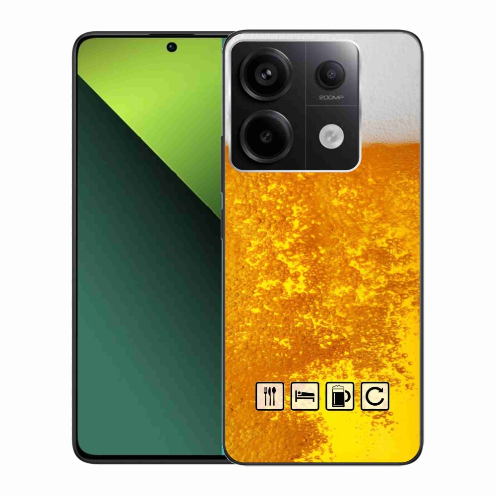 Gélový kryt mmCase na Xiaomi Redmi Note 13 Pro 5G/Poco X6 5G - pivný motív 3