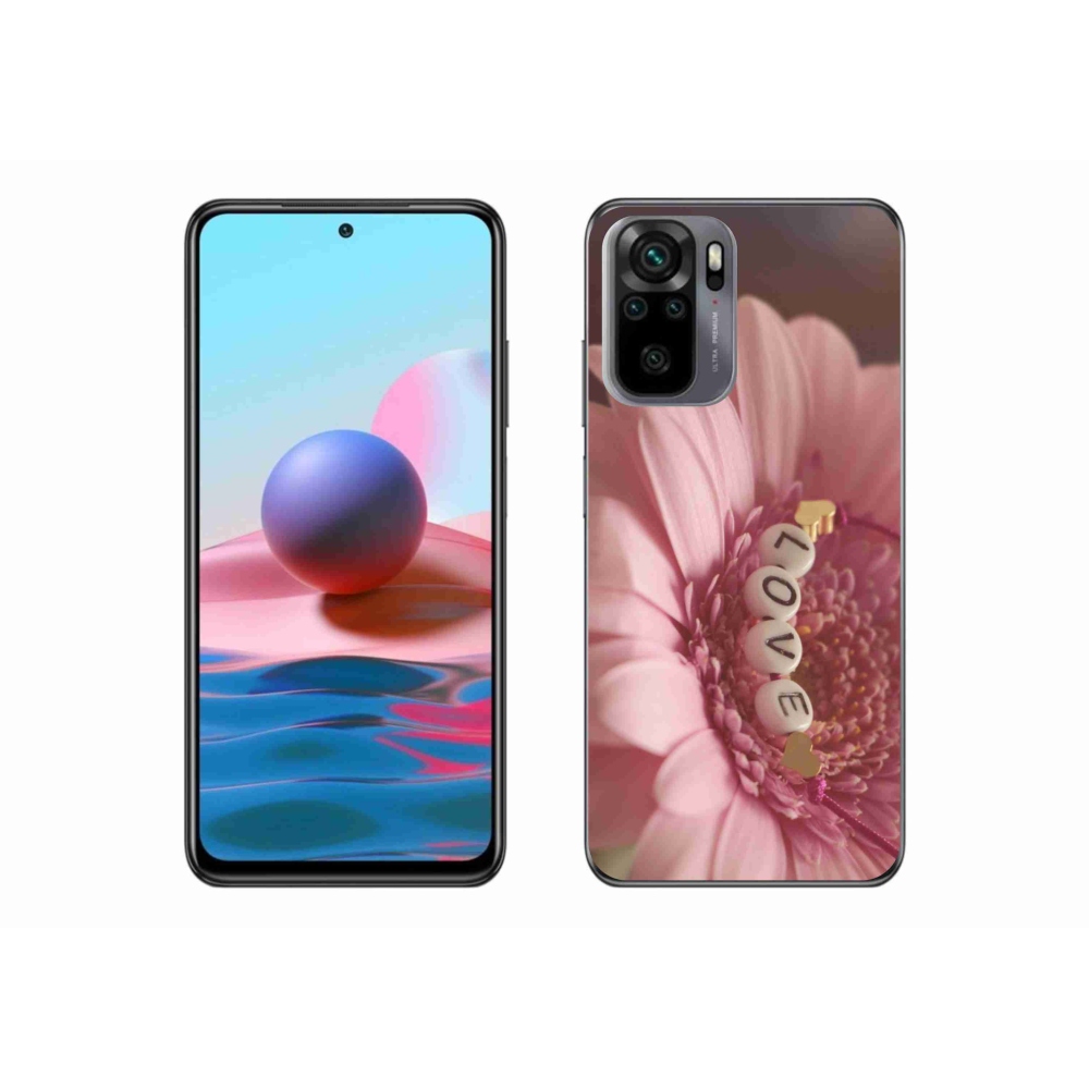 Gélový kryt mmCase na Xiaomi Redmi Note 10S - prívesok love