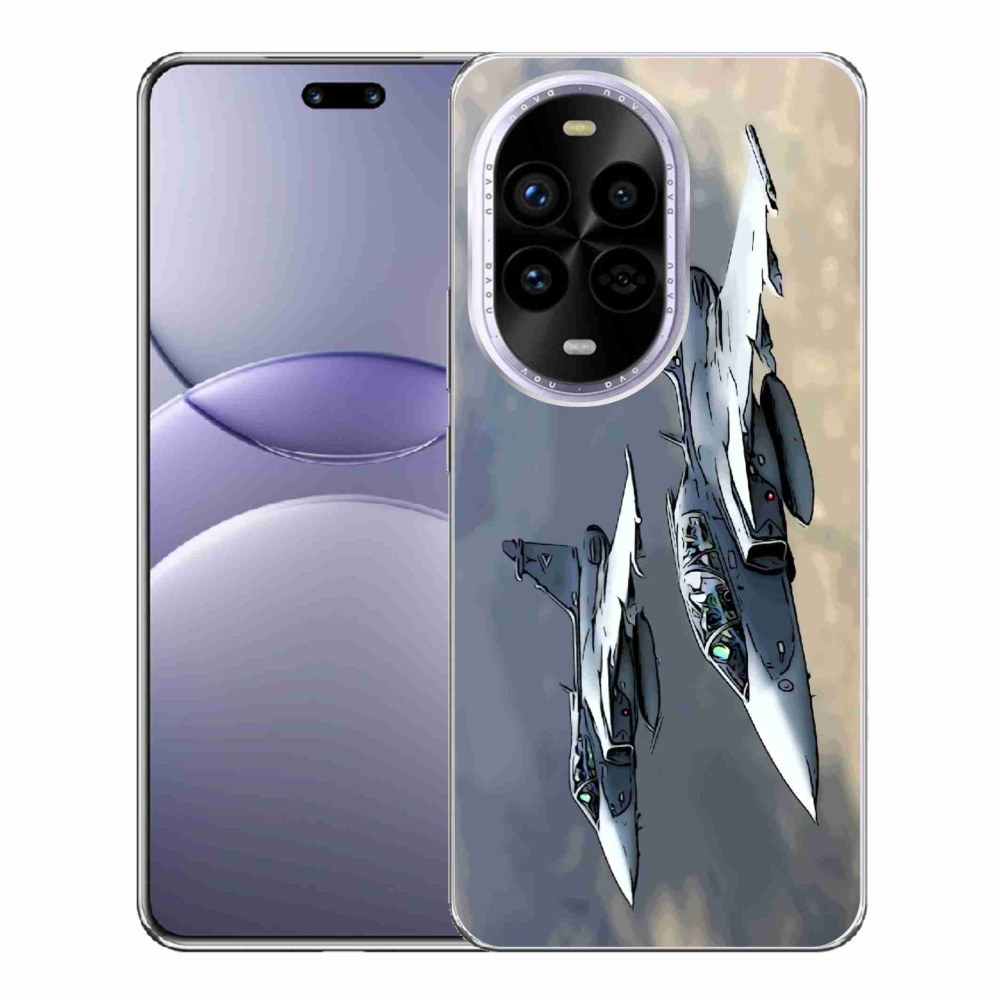 Gélový kryt mmCase na Huawei Nova 13 Pro 5G - stíhačky