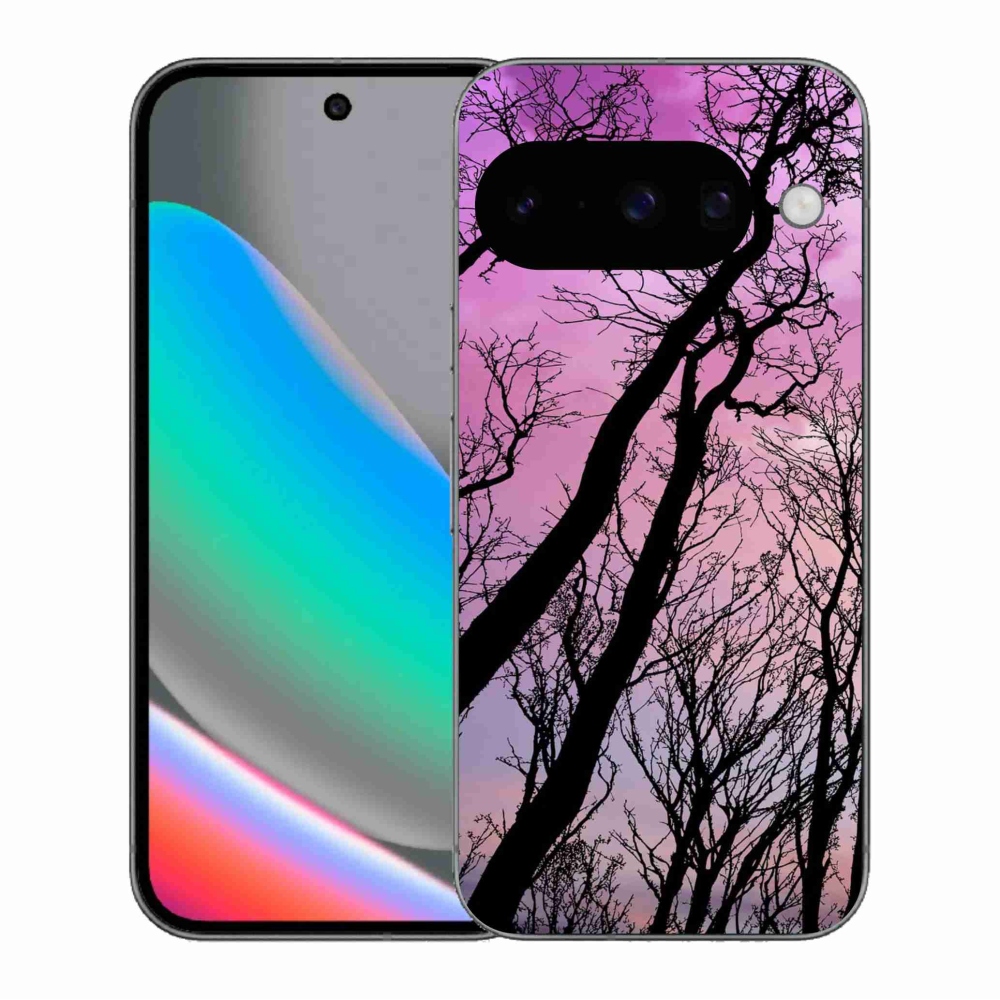 Gélový kryt mmCase na Google Pixel 10 - opadané stromy