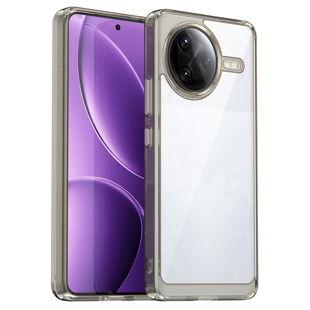 Gélový obal s pevným chrbtom na Xiaomi Poco F7 Ultra - šedý