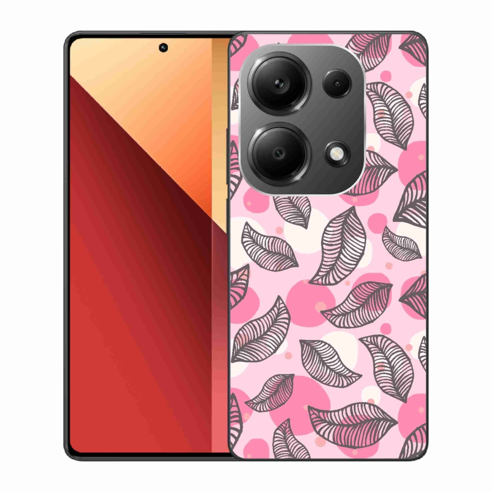 Gélový kryt mmCase na Xiaomi Redmi Note 13 Pro 4G/Poco M6 Pro - kreslené padajúce listy