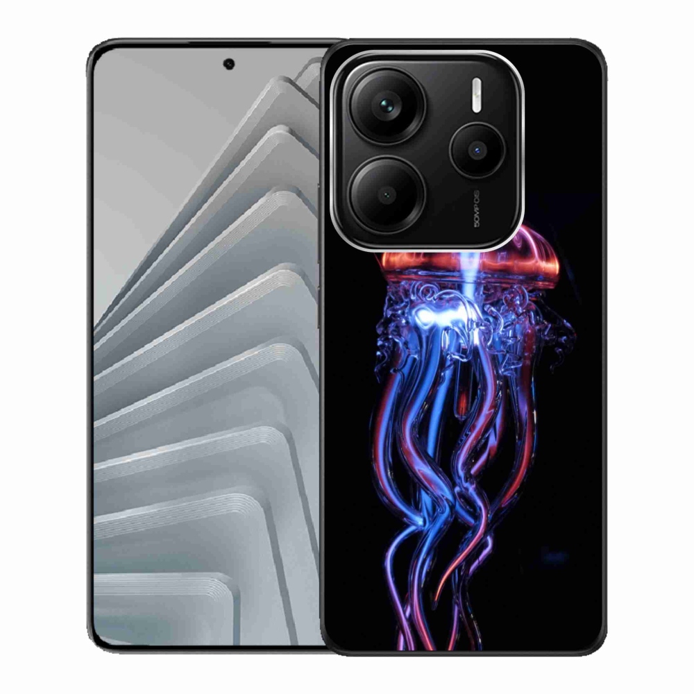 Gélový kryt mmCase na Xiaomi Redmi Note 14 5G - medúza
