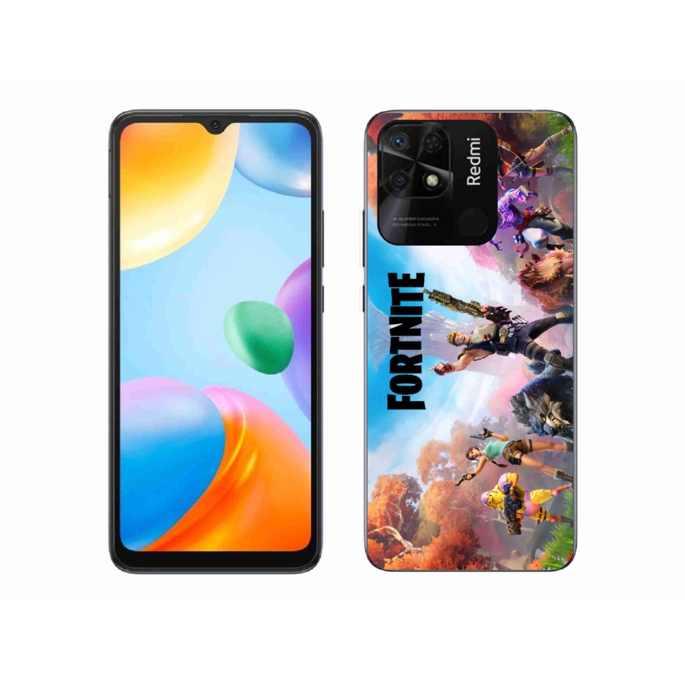 Gélový kryt mmCase na Xiaomi Redmi 10C - fortnite 1