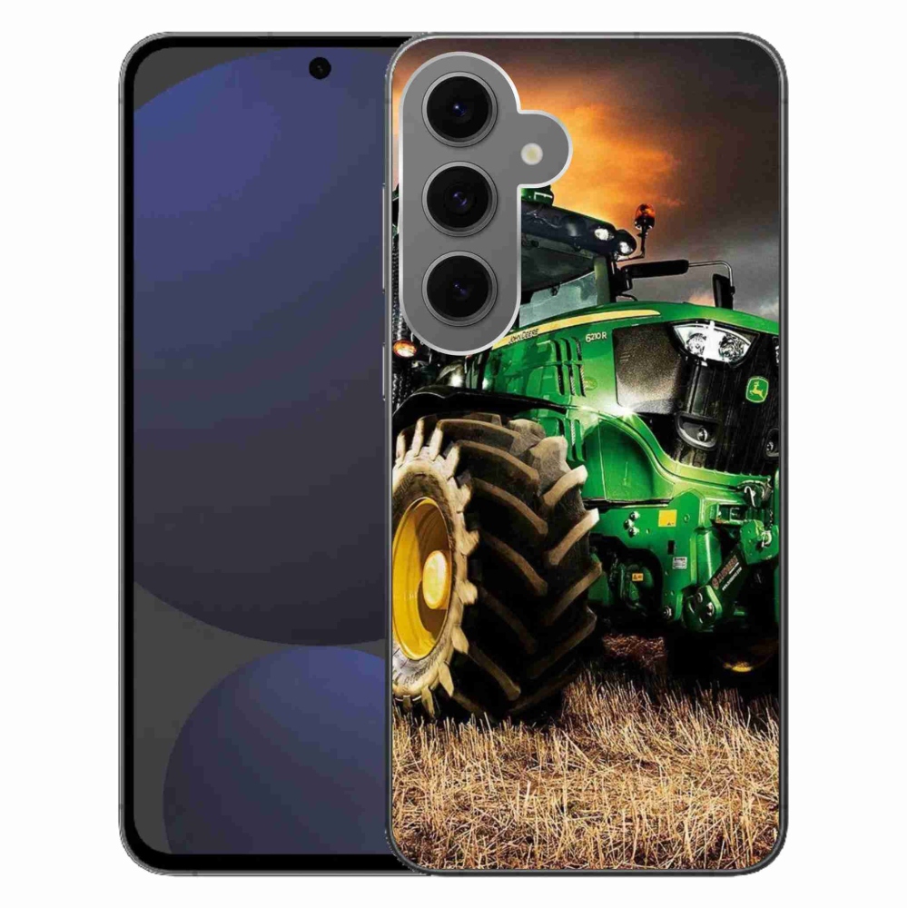 Gélový kryt mmCase na Samsung Galaxy S24 FE - traktor