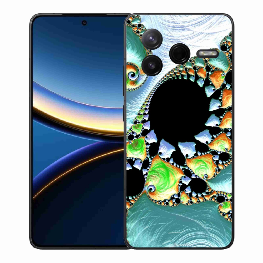 Gélový kryt mmCase na Xiaomi Poco F7 Pro - abstraktný motív 21