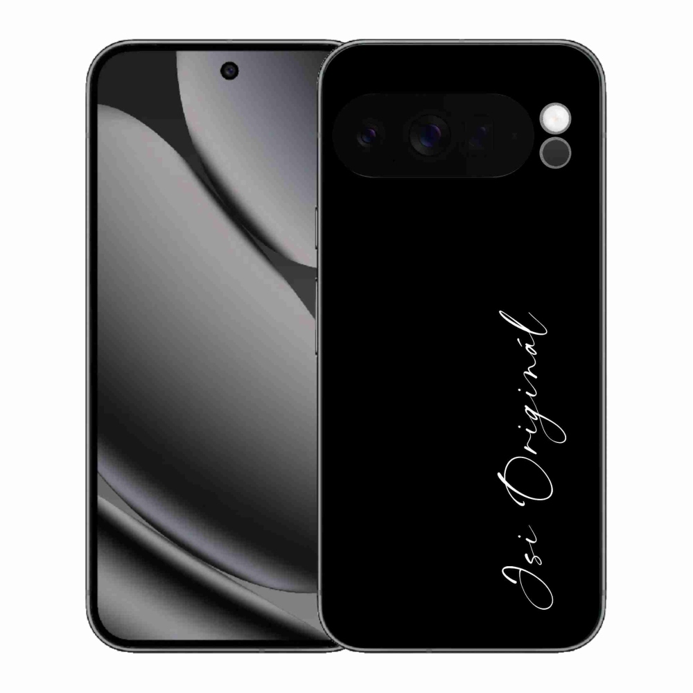 Gélový kryt mmCase na Google Pixel 10 Pro XL - si originál čierne pozadie