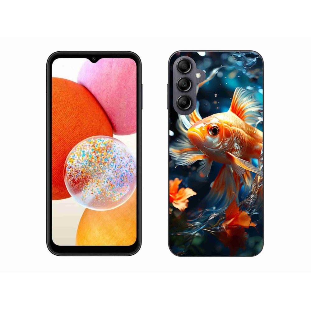 Gélový kryt mmCase na Samsung Galaxy A14 4G/5G - rybka