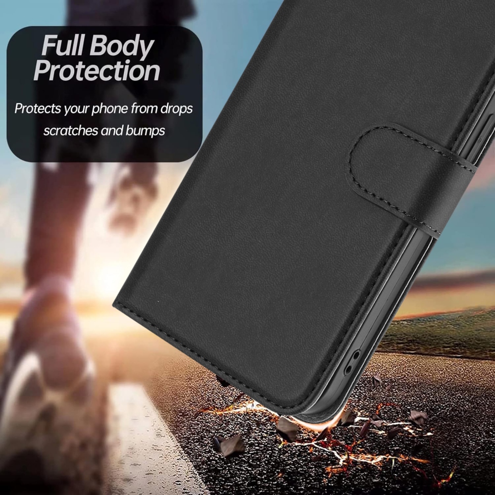 Snap knižkové púzdro na Samsung Galaxy A07 4G - čierne