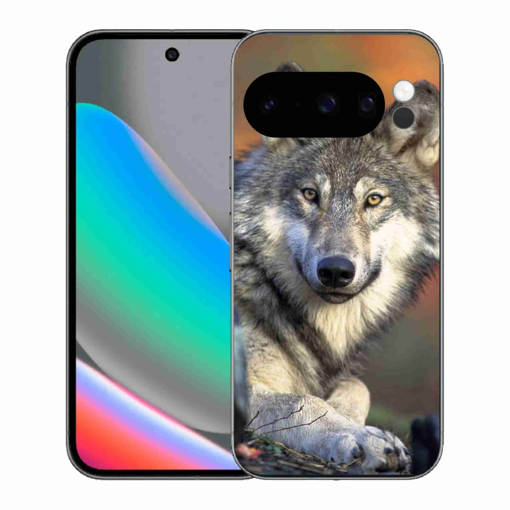 Gélový kryt mmCase na Google Pixel 10 Pro - vlk