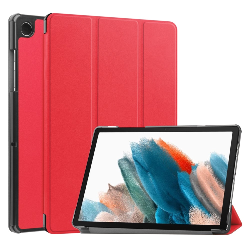 Case chytré zatváracie púzdro na Samsung Galaxy Tab A9 - červené